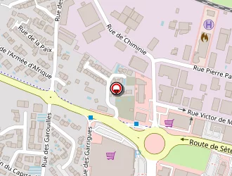 Carte de Boutique Sfr à Agde