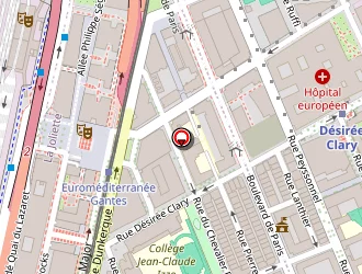 Carte de Moto Store Docks à Marseille