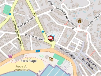 Carte de La Bouti'k à Sainte-maxime