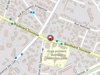 Carte de Institut Milady Beauté à Pau