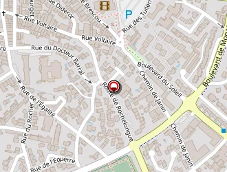 Carte de Le Duplex Raphaël à Agde