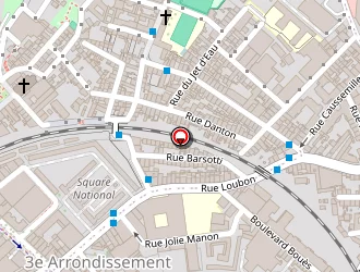 Carte de Aux Trois Anges à Marseille