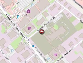 Carte de Océa Smart Building à Lons