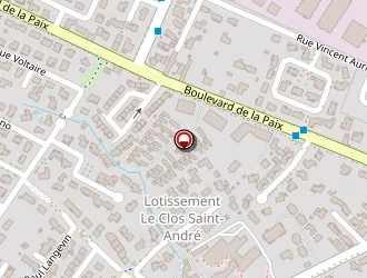 Carte de Plg Thanato à Pau