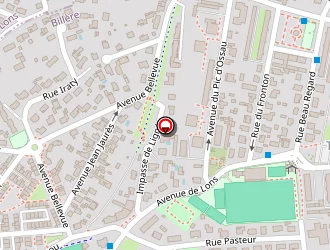 Carte de Carrefour City à Billère