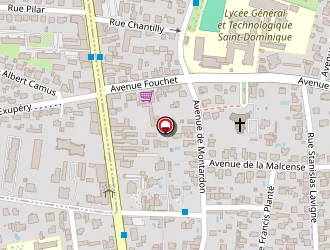 Carte de Carrie Karine à Pau