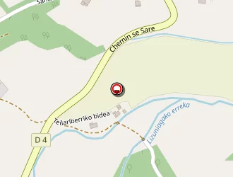 Carte de Arpeak à Sare