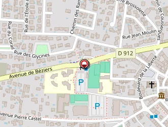 Carte de Die Hervé à Vias