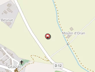 Carte de Gîte Chez Roslie à Grazac