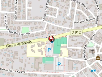 Carte de Complexe Sportif à Vias