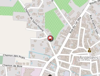 Carte de La Poste à Argeliers