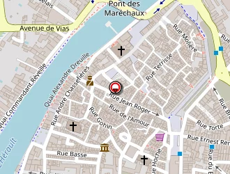 Carte de Coiffure Robert Et Michèle à Agde