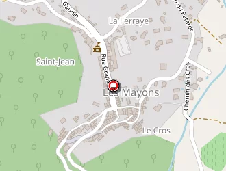 Carte de Sormani Samuel à Mayons (les)