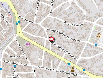 Carte de Agde Seb Auto à Agde