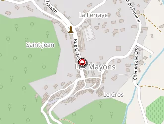 Carte de Mairie à Mayons (les)