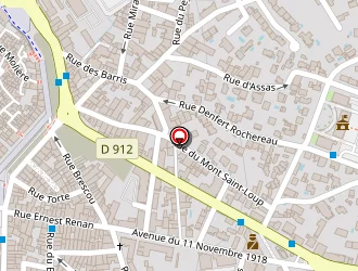 Carte de Mur Fabrice à Agde