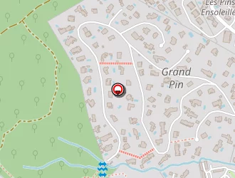 Carte de Guesnier à Sainte-maxime