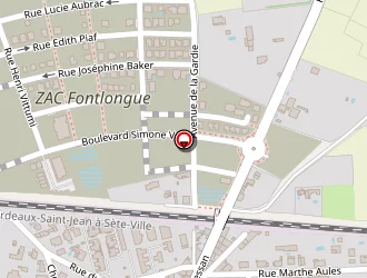 Carte de Ncl Largo à Vias