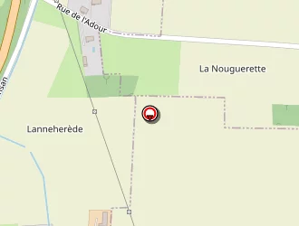 Carte de Jean Bernard à Aurensan