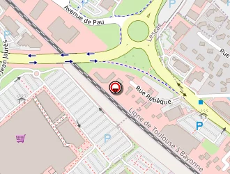 Carte de Béarn Incendie à Lons