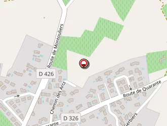 Carte de Allodebouchage11 à Argeliers