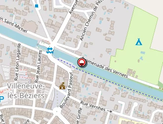 Carte de Fibla Salasc à Villeneuve-lès-béziers