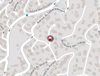 Carte de Descharmes Chantal à Sainte-maxime