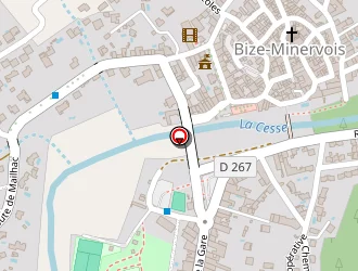 Carte de La Poste à Bize-minervois