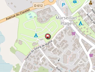 Carte de Sagef à Marseillan