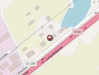 Carte de Euralis Distribution à Carbonne