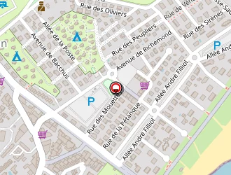 Carte de Le Loup De Mer à Marseillan