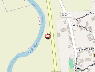 Carte de Lordon Louis à Charre