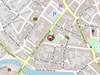 Carte de La Plume D'argent à Castelnaudary