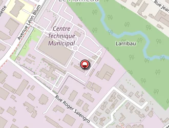 Carte de Maison Fitte à Pau