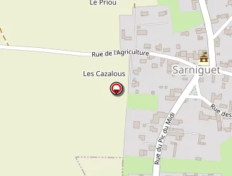 Carte de Lacroix Claude à Sarniguet