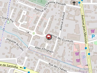 Carte de Pernet Alain à Billère