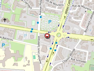 Carte de L'appel Médical à Pau