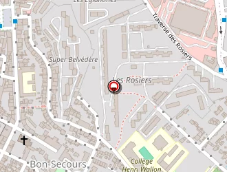 Carte de College Henri Wallon à Marseille