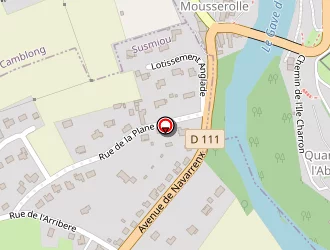 Carte de Bareits Geneviève à Susmiou