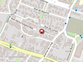 Carte de Defim Béarn Diagnostic à Pau