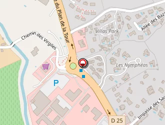 Carte de Venus Beauté Institut à Sainte-maxime