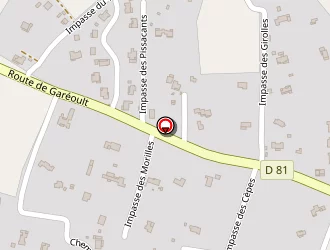 Carte de Aeg à Rocbaron