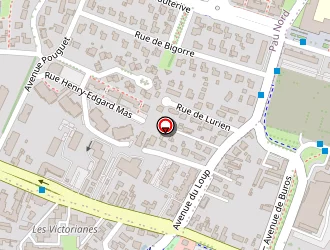 Carte de Oral à Pau