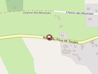 Carte de Sebag à Gratens