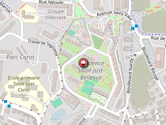 Carte de Maisons Manouelides à Marseille