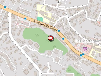 Carte de Collège Les Bartavelles à Marseille