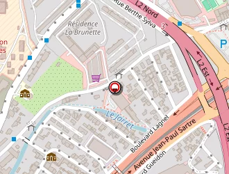 Carte de Ouest Isol à Marseille