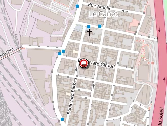 Carte de Déménagements Central à Marseille