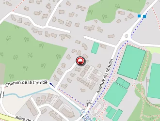 Carte de Saretec France à Lons