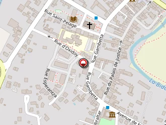 Carte de Satelec à Saint-palais